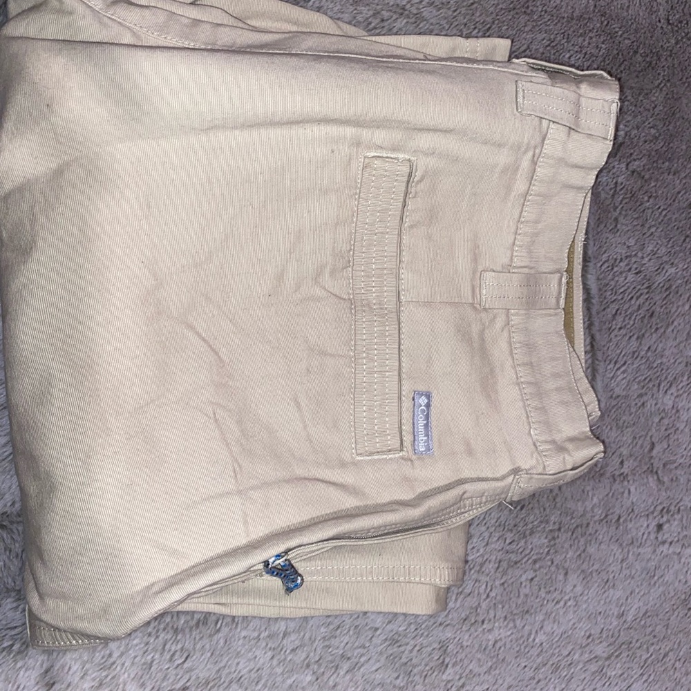 Columbia Khaki and Beige Outdoor Pants